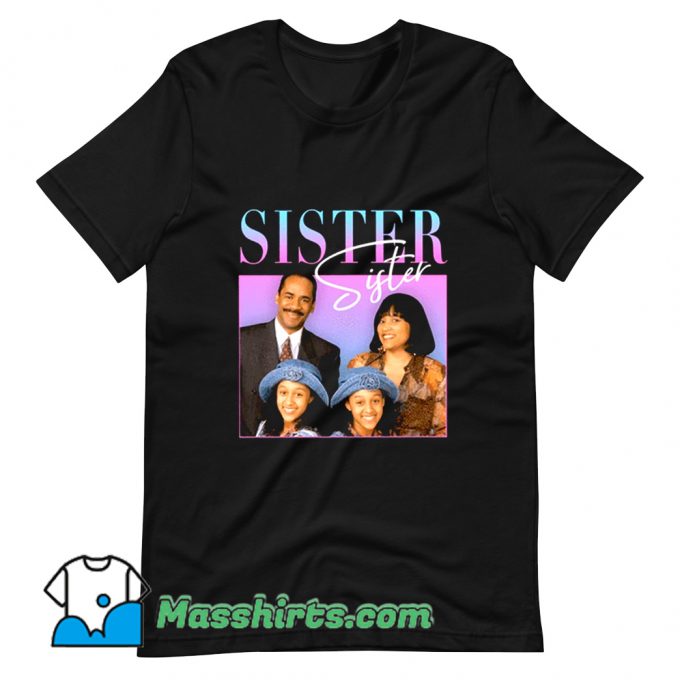 Classic Sister 90s TV T Shirt Design