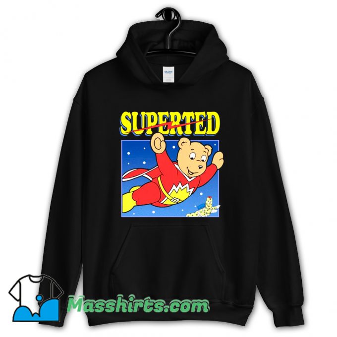 SuperTed Retro 80s Cartoon Hoodie Streetwear