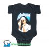 Aaliyah Airbrush Bandana Photo Baby Onesie