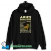 Aries Facts Servings Per Container Hoodie Streetwear