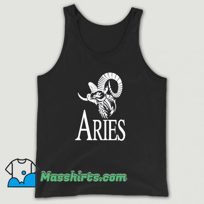 Cute Aries Horoscope Tank Top