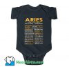 Funny Aries Zodiac Sign Baby Onesie