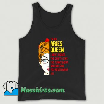 Astrology Aries Queen Tank Top