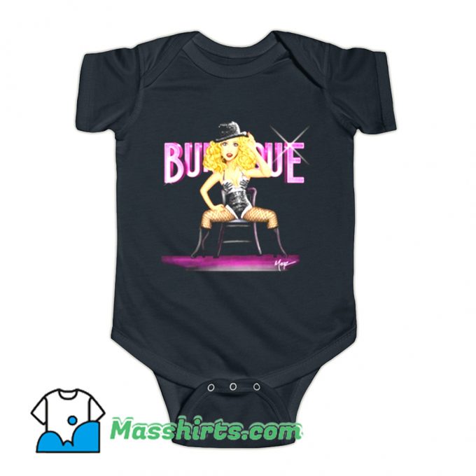 Burlesque Christina Aguilera Baby Onesie