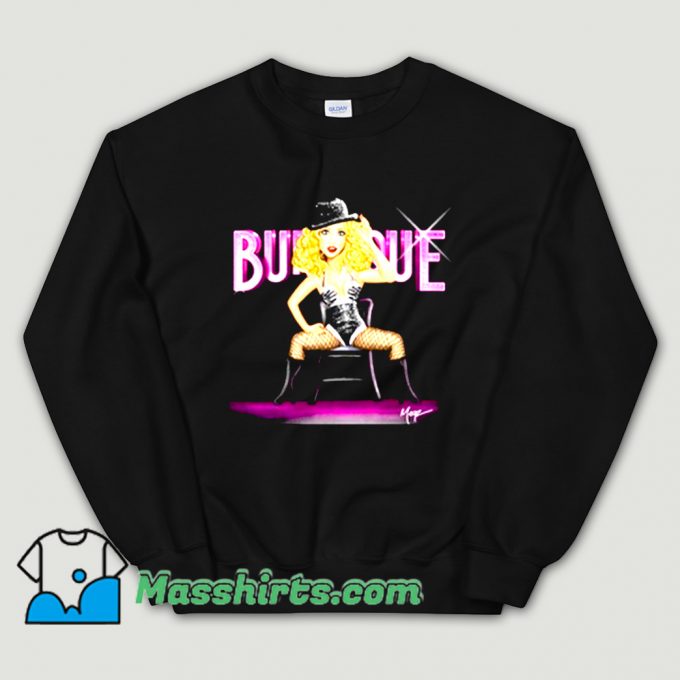 Burlesque Christina Aguilera Sweatshirt