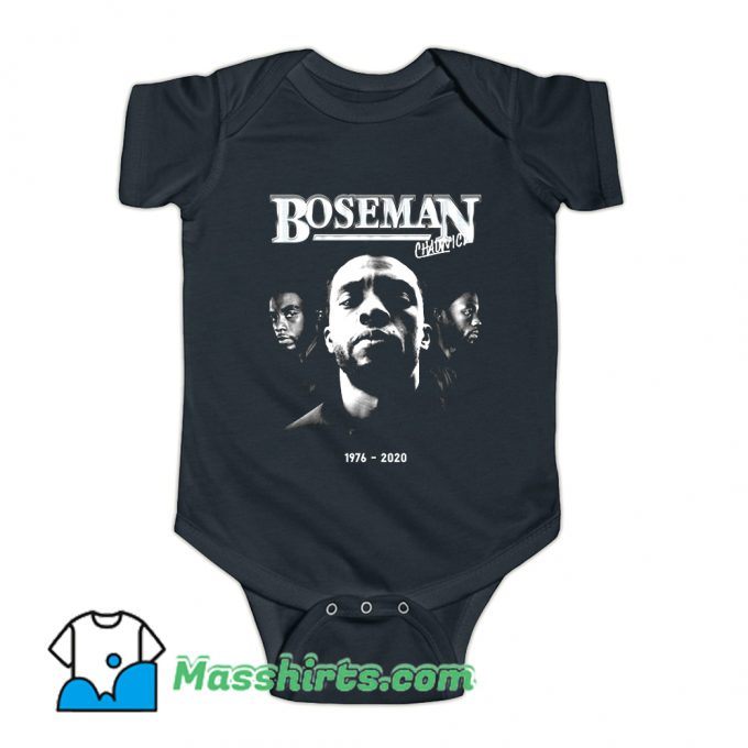 Funny Chadwick Boseman 1976 - 2020 Baby Onesie