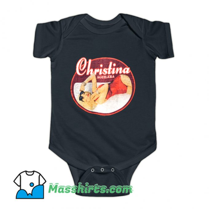 Christina Aguilera Pop Dance Baby Onesie