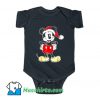 Disney Mickey Mouse Christmas Baby Onesie