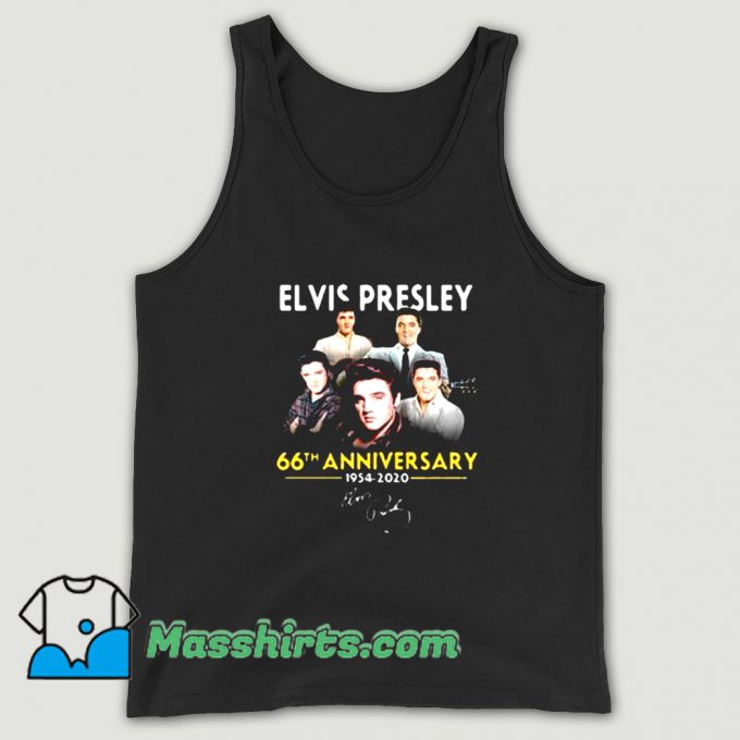 Elvis Presley 66th Anniversary Tank Top