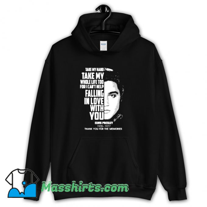 Elvis Presley Thank You For The Memories Hoodie Streetwear