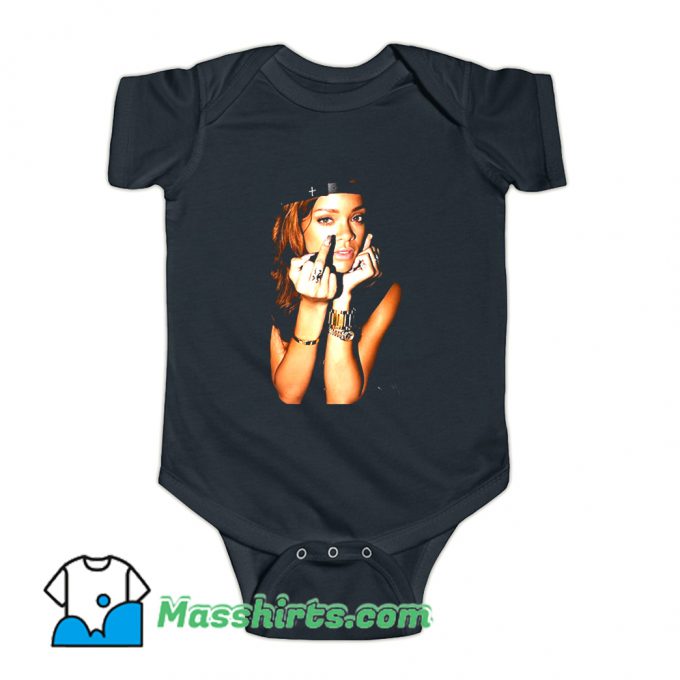 Fuck Rihanna Smoking Sexy Baby Onesie