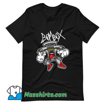 Fuck Vector Graffiti Boombox Character T Shirt Design