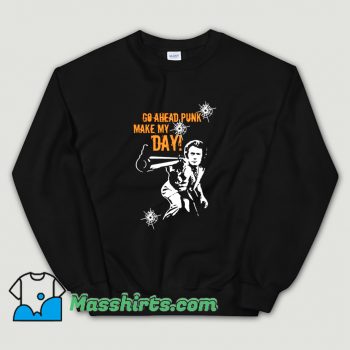 Cheap Go Ahead Punk Sweatshirt