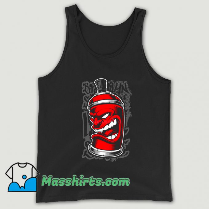 Awesome Graffiti Spray Monster Tank Top