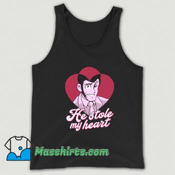 He Stole My Heart Valentine Tank Top