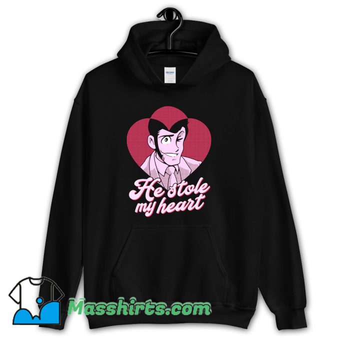 Cheap He Stole My Heart Hoodie Streetwear