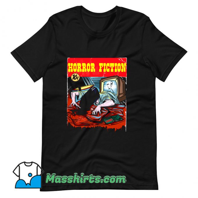 Creepy Horror Fiction T Shirt Design