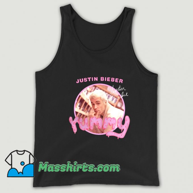 Justin Bieber Yummy Signature Tank Top