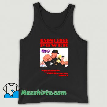 Knowledge Of Power You Chuck D Tank Top On Sale