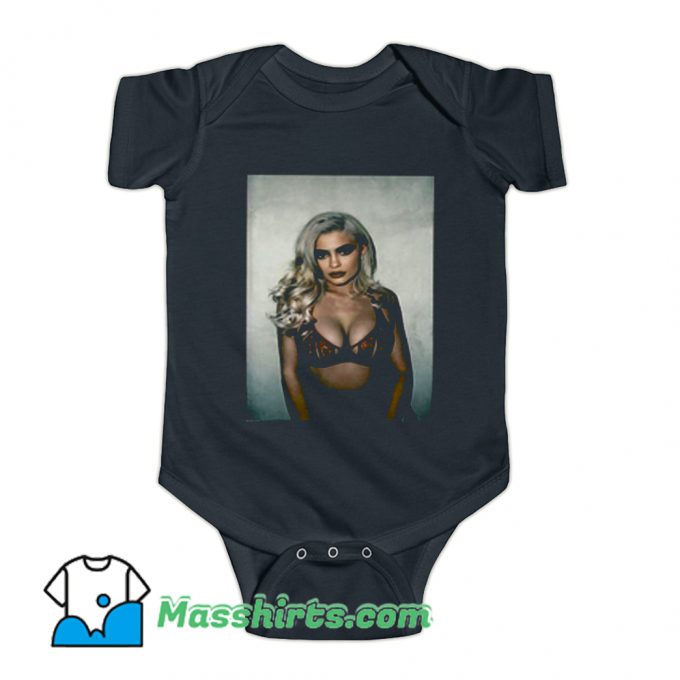 Kylie Jenner Blonde Gift Birthday Baby Onesie