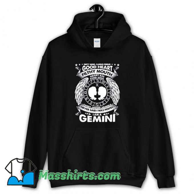 Legend Gemini Was Perfect Girls Hoodie Streetwear