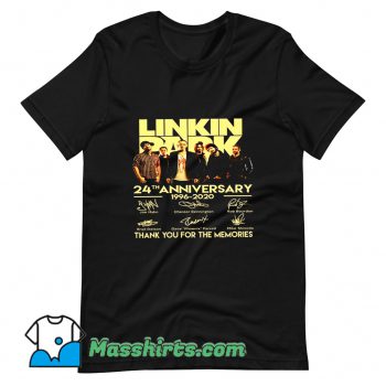 Linkin Park 24th Anniversary 1996-2020 T Shirt Design