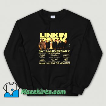 Linkin Park 24th Anniversary 1996-2020 Sweatshirt