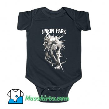 Linkin Park Noir Dark Flower Baby Onesie