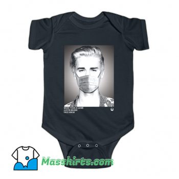 More Than A Game Justin Bieber Face Mask Baby Onesie