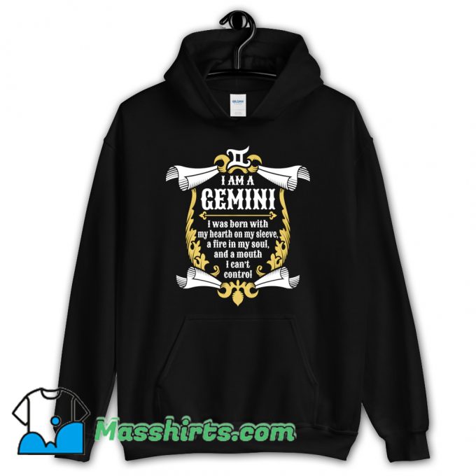 Classic Quotes Gemini Zodiac Hoodie Streetwear