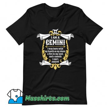 Quotes Gemini Zodiac T Shirt Design