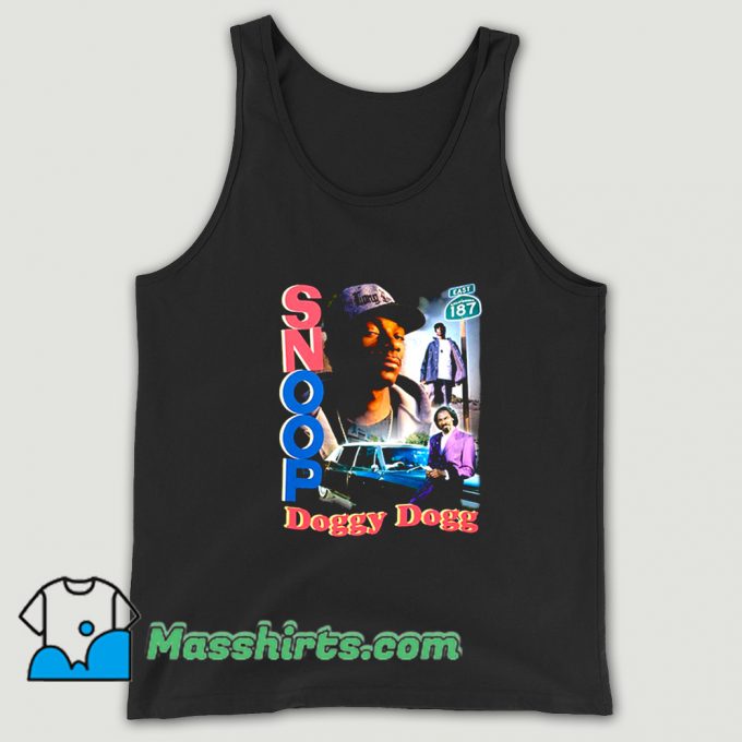 Rap Snoop Doggy Dogg Retro 90s Tank Top On Sale