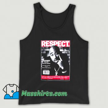 Vintage Rapper 2Pac Respect Tank Top