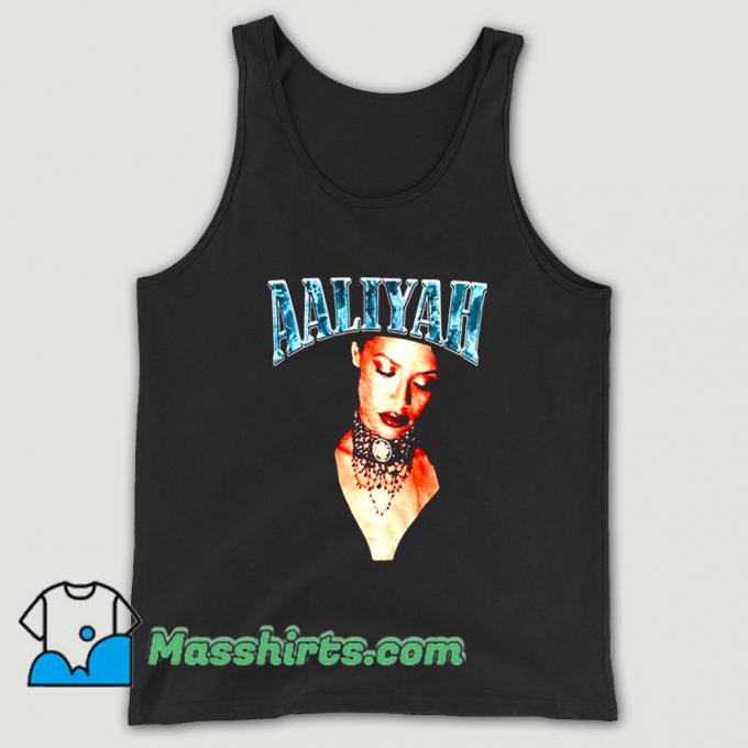 Retro 90s Aaliyah American Music Tank Top