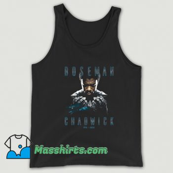 Rip Chadwick Boseman Black Panther Tank Top