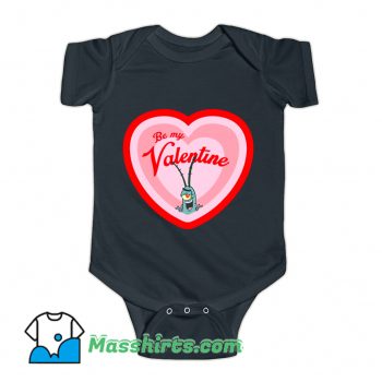 Spongebob Plankton Be My Valentine Baby Onesie