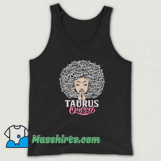 Taurus Queen Beautiful Smart Tank Top On Sale