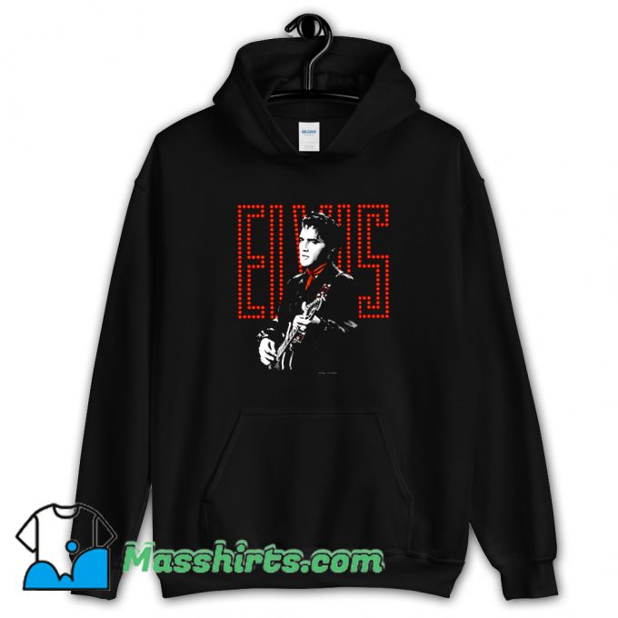 Toddler Red Guitarman Elvis Presley Hoodie Streetwear