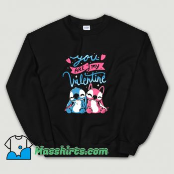 You Are My Valentine Stitch Sweatshirt