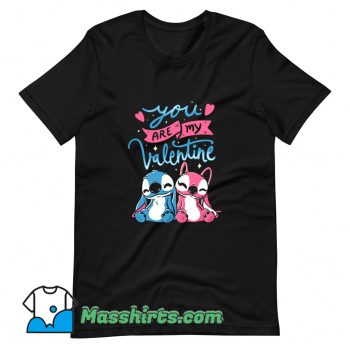 Cool You Are My Valentine Stitch T Shirt Design