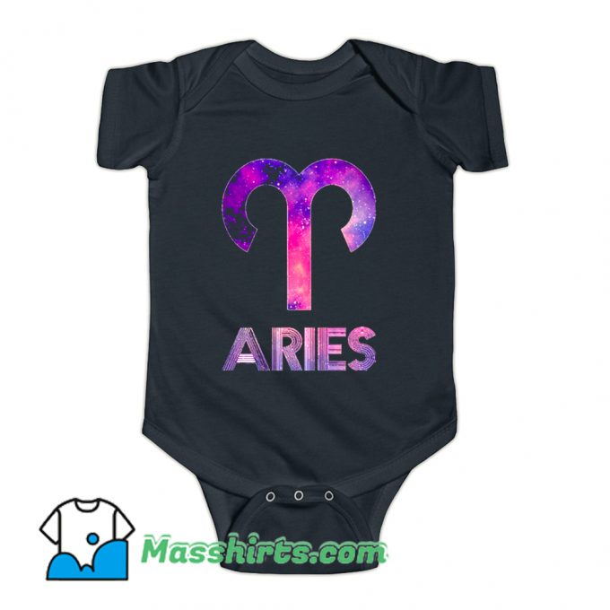 Zodiac Aries Hip Hop Baby Onesie