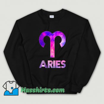 Zodiac Aries Hip Hop Sweatshirt On Sale