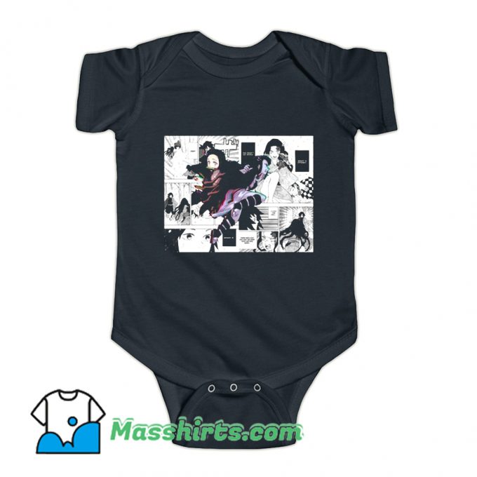 Anime Demon Character Baby Onesie