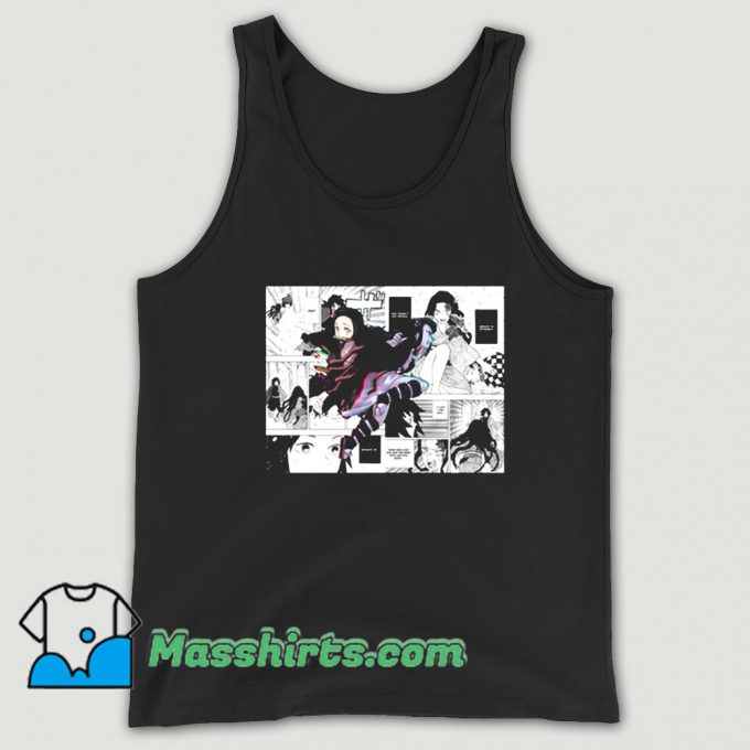 Vintage Anime Demon Character Tank Top