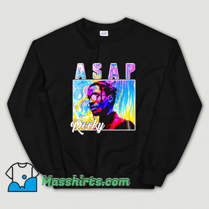 Asap Rocky Colorful Sweatshirt On Sale