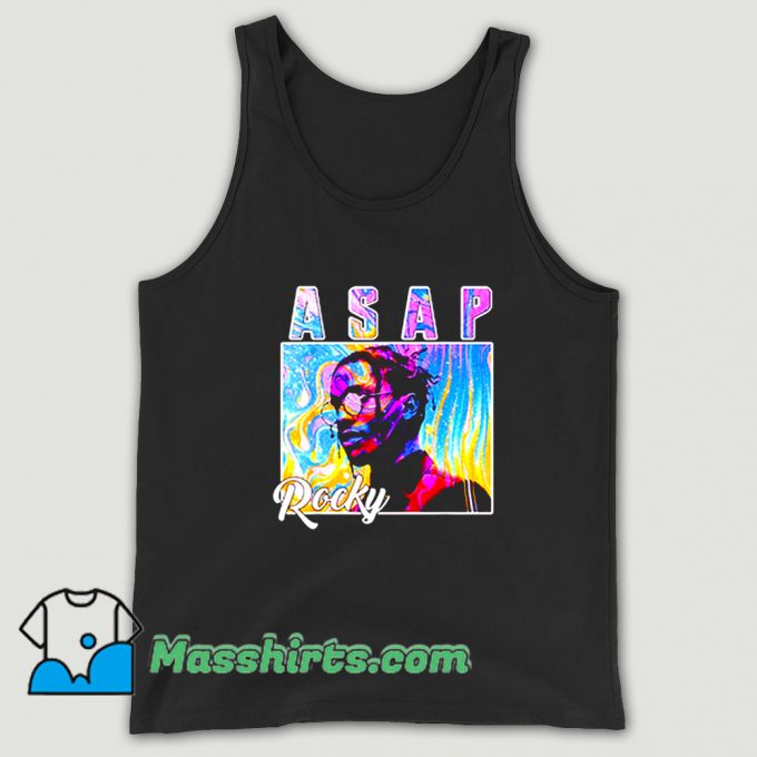 Asap Rocky Colorful Tank Top