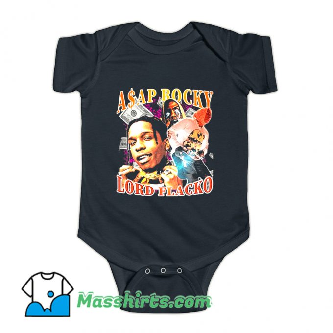 Asap Rocky Lord Flacko Rap Baby Onesie