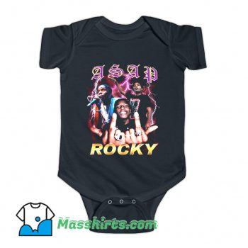 Asap Rocky Retro 90s Baby Onesie