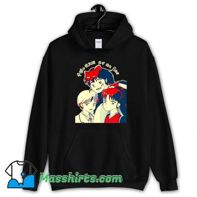 Cool Ashahime Princess Half Demon Hoodie Streetwear