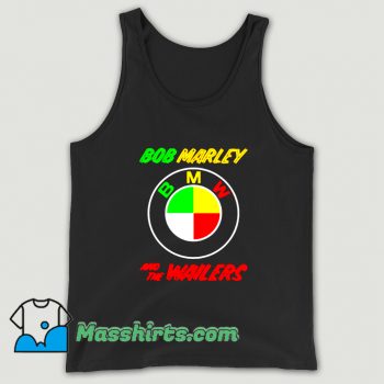 Cool Bob Marley BMW And The Wailers Tank Top